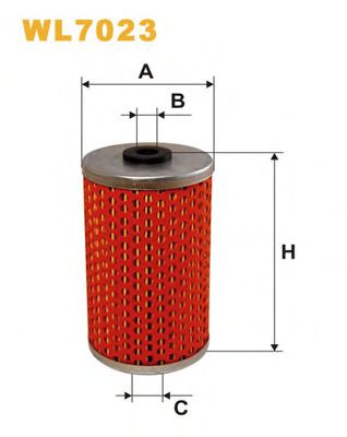WIX FILTERS wl7023 -  Фильтр масляный двигателя